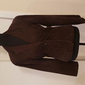 Warehouse brown corduroy blazer